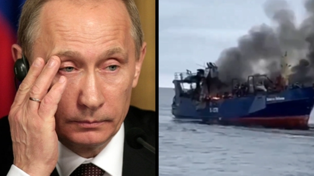 Big Blunder by Russia: Sinks Its Own Vessel During Baltic Naval Exercises
