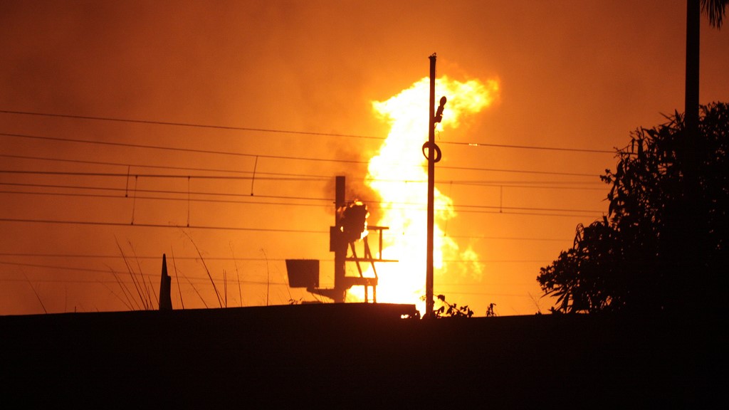 Ukraine’s Drones Target Russia’s Energy Backbone — Oil Depot Engulfed in Flames