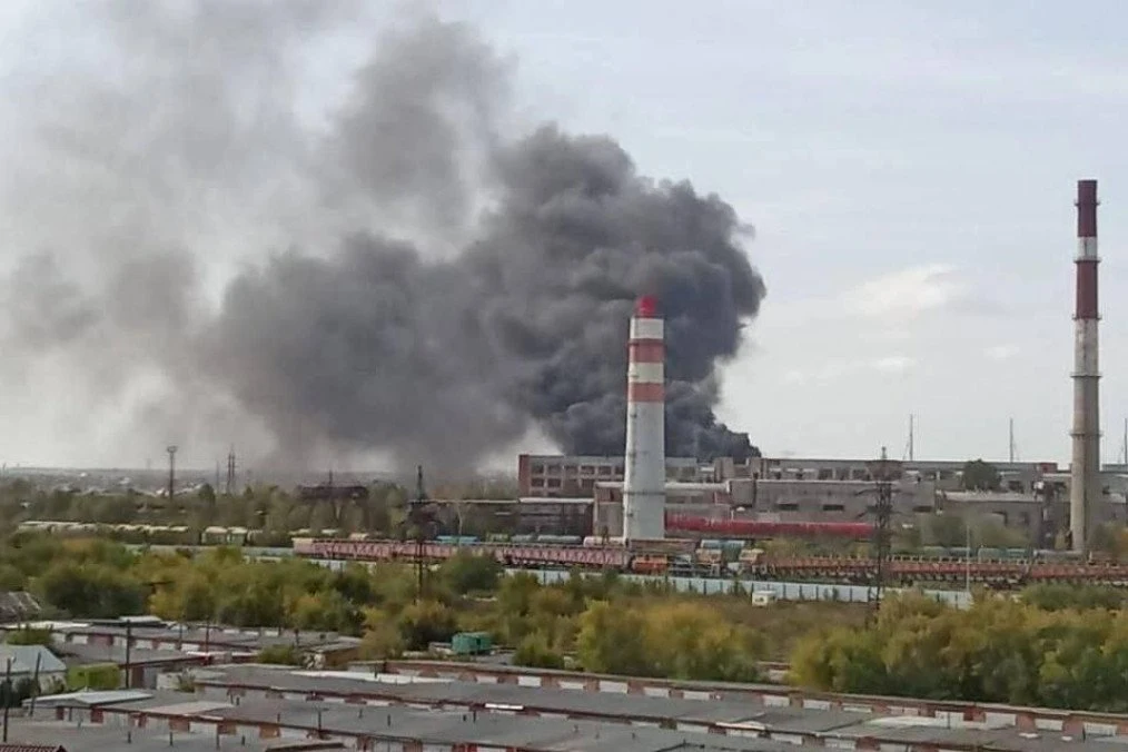 Fire Erupts at Russian Plant Producing Flamethrowers and Tanks