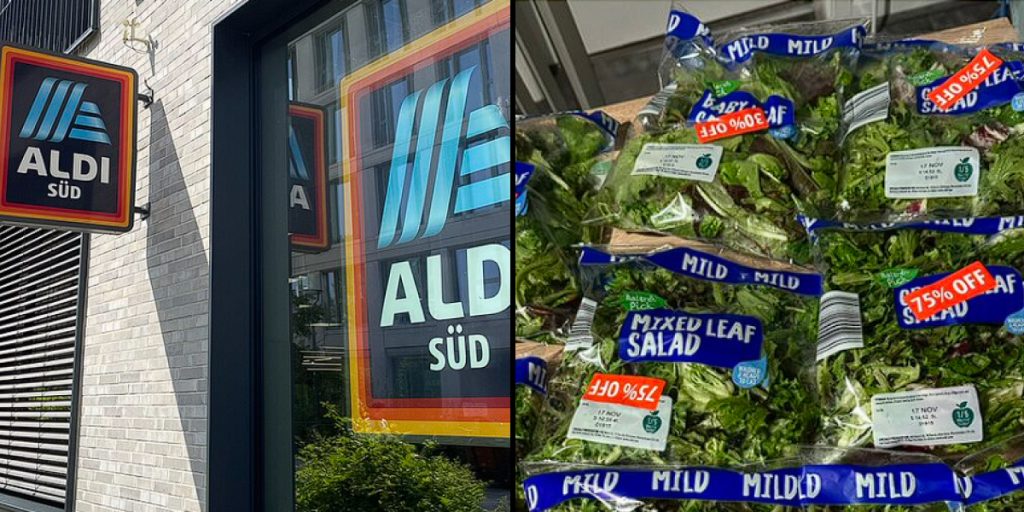 Woman shocked upon seeing the contents of her Aldi ‘Too Good to Go’ box