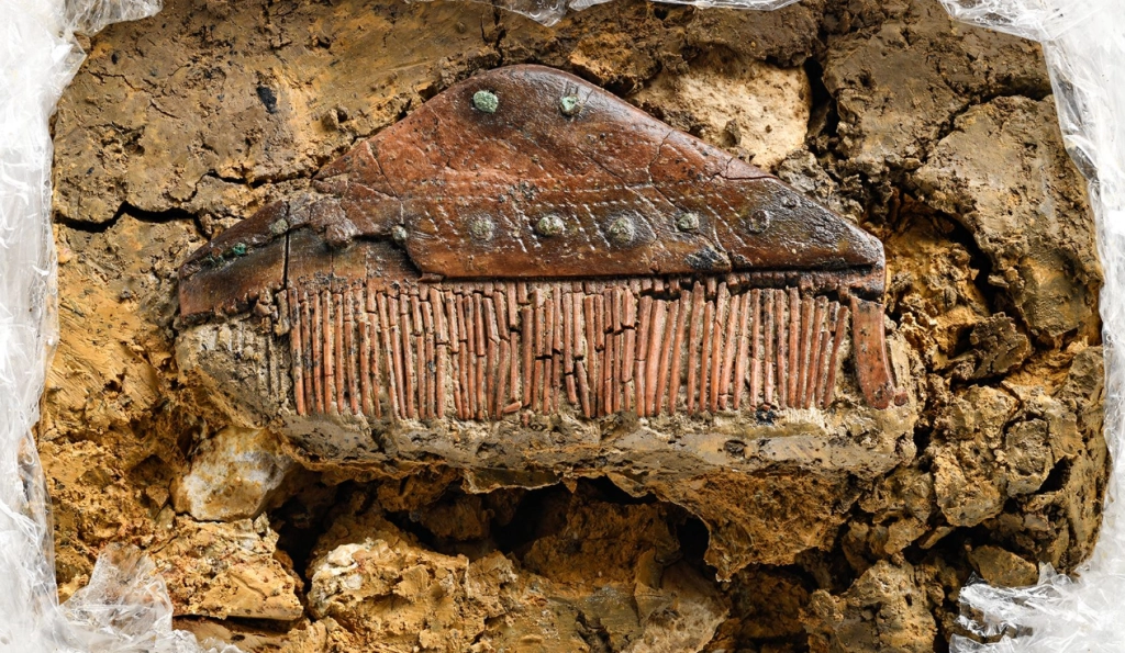 1,700-Year-Old Germanic Warrior’s Grave Unearthed with Roman-Era Treasures