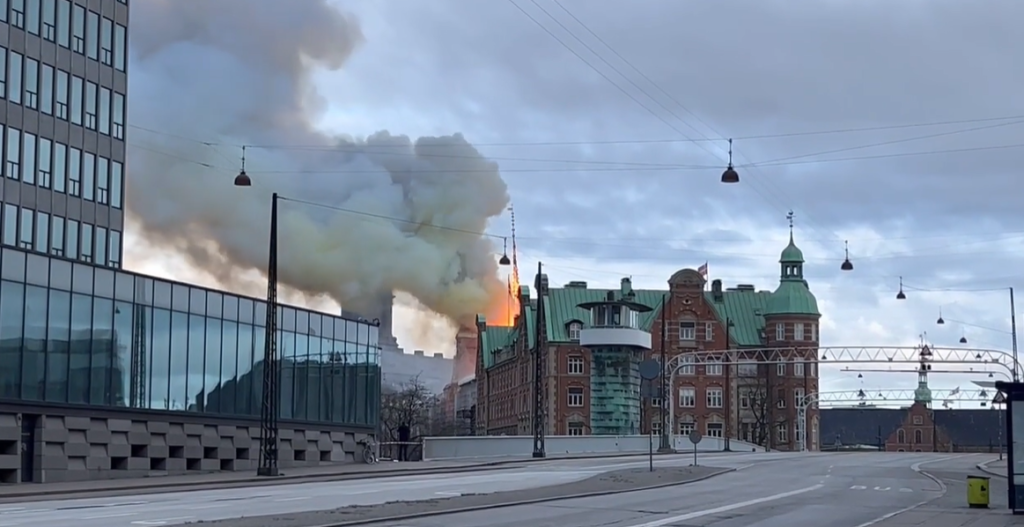 Royal Celebrations Canceled as Fire Ravages 400-Year-Old Danish Landmark