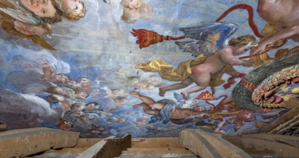 PHOTO: Electrician Discovers Priceless Art Treasures in Historic Italian Villa