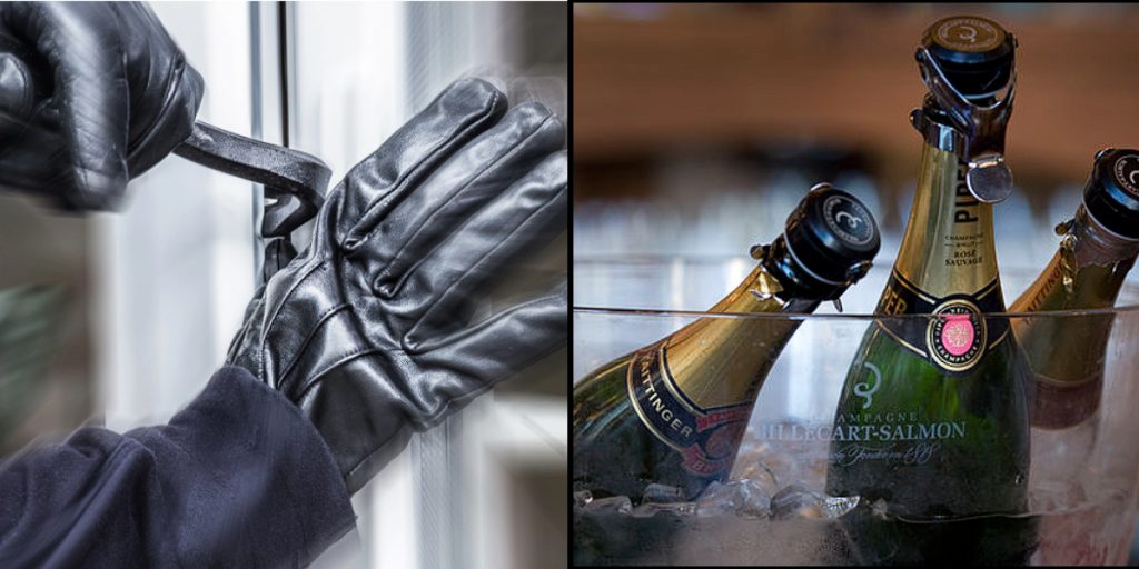 Thieves make off with champagne worth $660,000