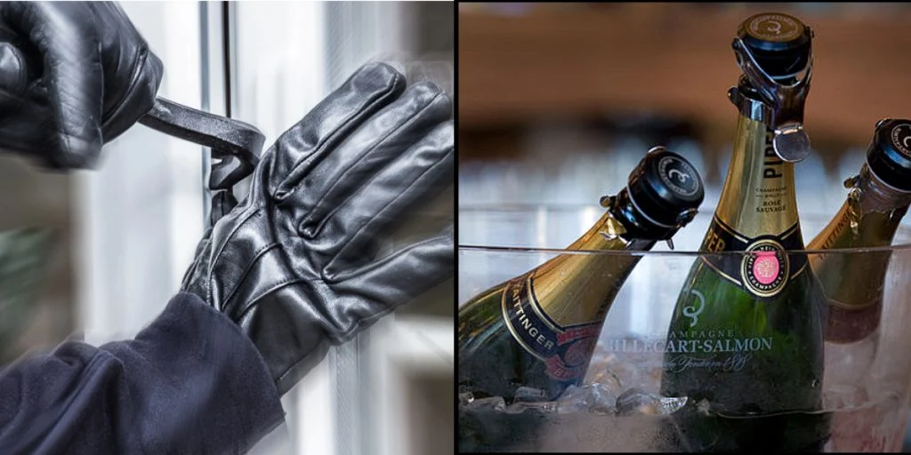 Thieves make off with champagne worth $660,000