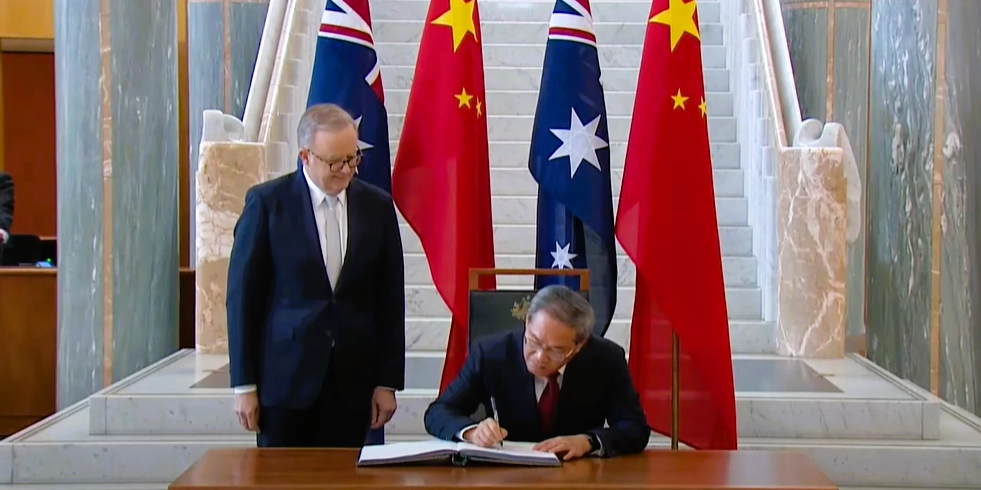 Australia Gains Visa-Free Access to China