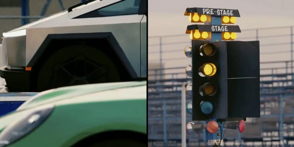 Elon Musk’s Wild Reveal: Cybertruck Outraces Porsche 911 with an Unexpected Twist