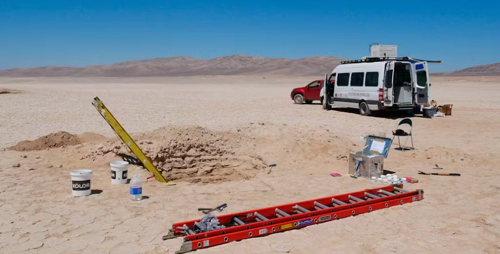 Researchers Find Signs of Unknown Life in Desert Rocks