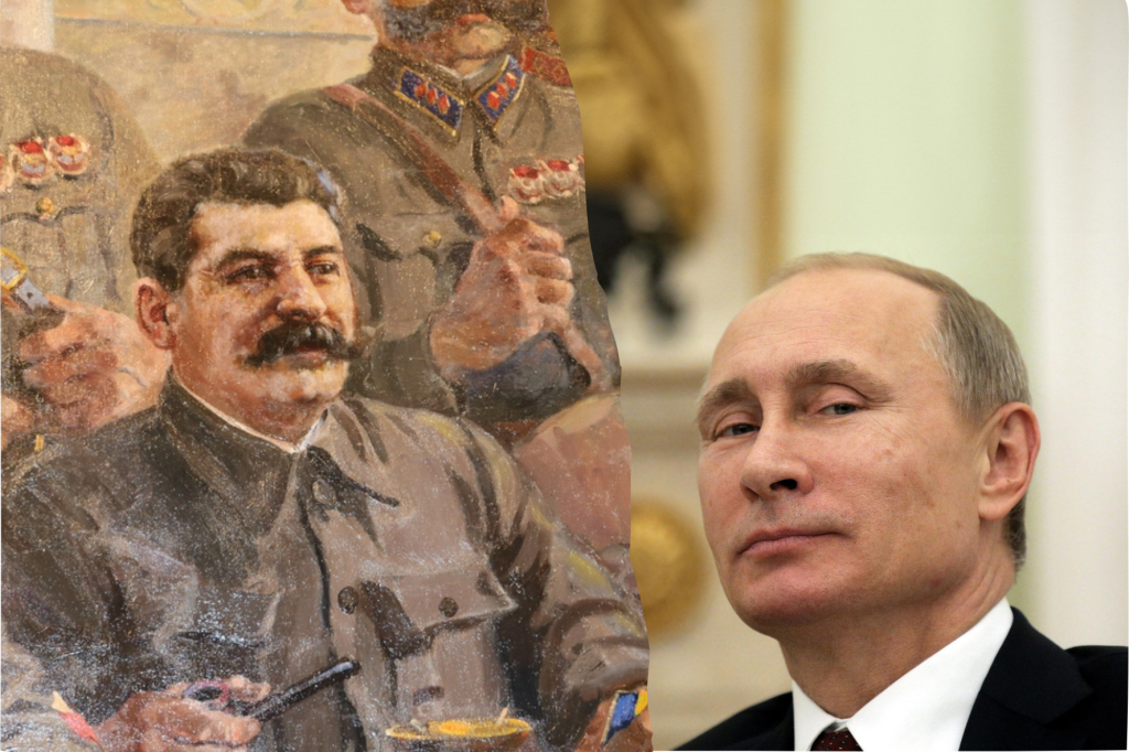 Russian Writer Compares Putin to Stalin for ‘Restoring Russian Greatness’