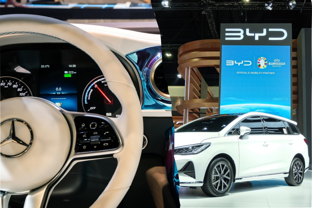 Mercedes Cuts Ties with BYD as Chinese Rival Gains Ground in Europe