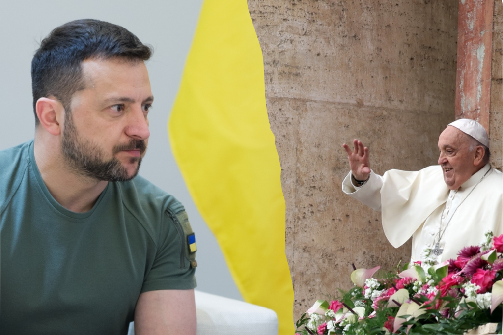 Zelensky Meets Pope Francis in Vatican to Discuss War in Ukraine