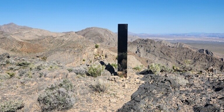 Mysterious Monolith Appears in Nevada Desert, Authorities Investigate