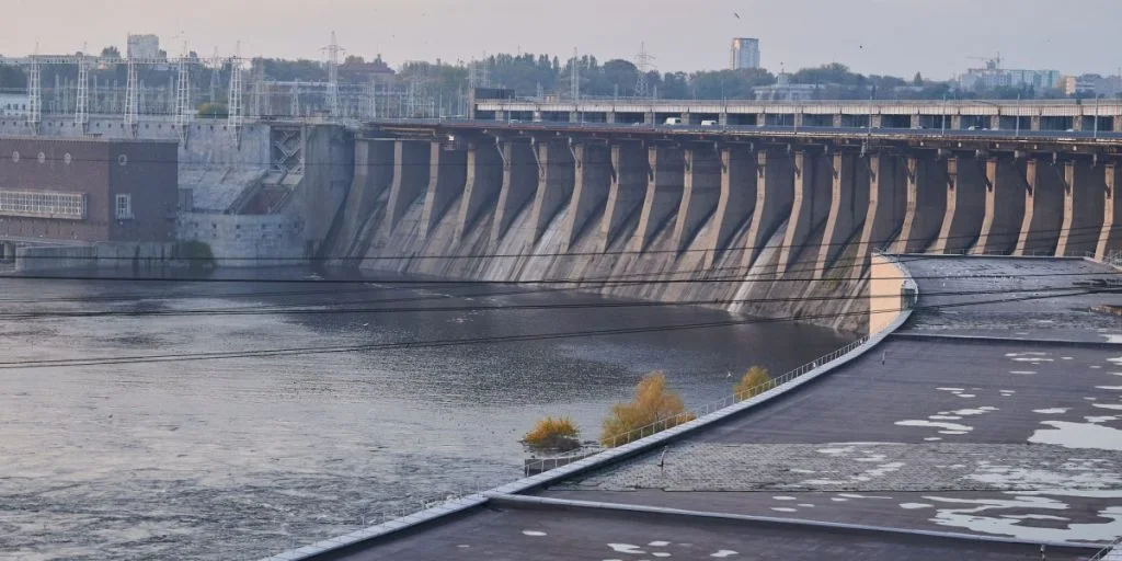 Fire at Ukraine’s Largest Hydro Plant Following Russian Strike