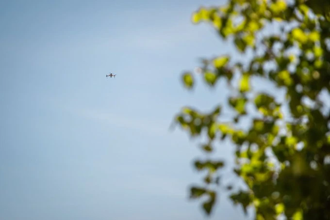Russian Attack Drone Spotted Near Ukrainian Nuclear Power Plant