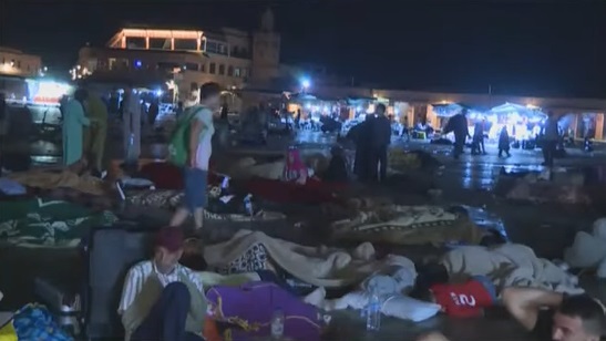 Video shows Marrakech in turmoil as residents scramble for safety after major quake