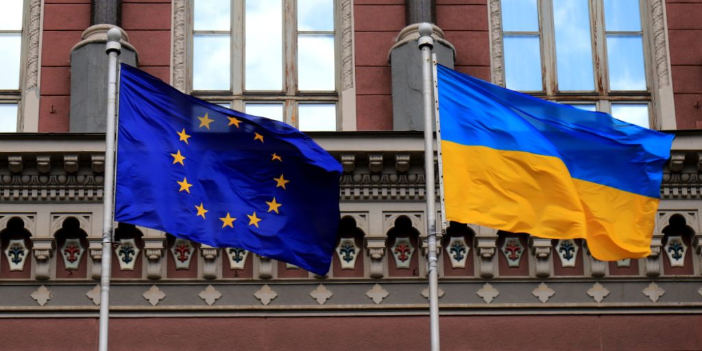 EU Backs Ukraine’s Bid for Membership Negotiations
