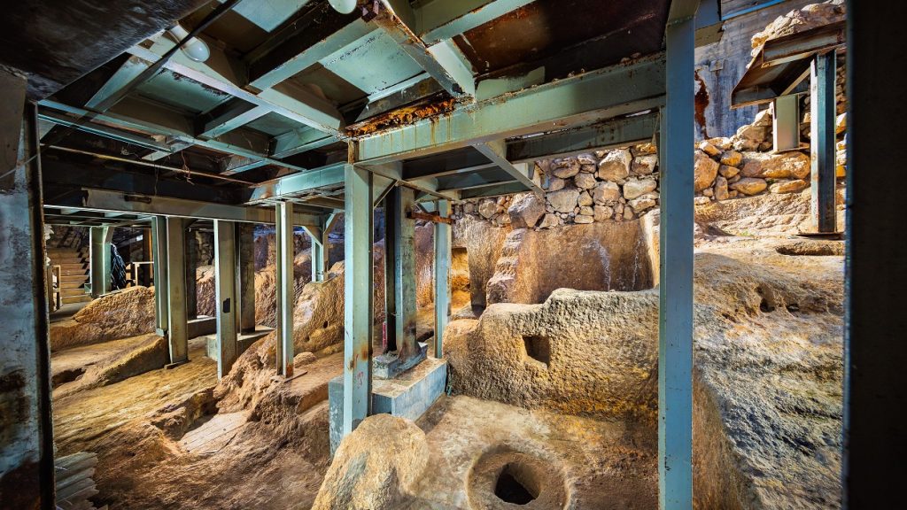 Archaeologists Unearth Ancient Sanctuary in Jerusalem with Mysterious Carved Symbols
