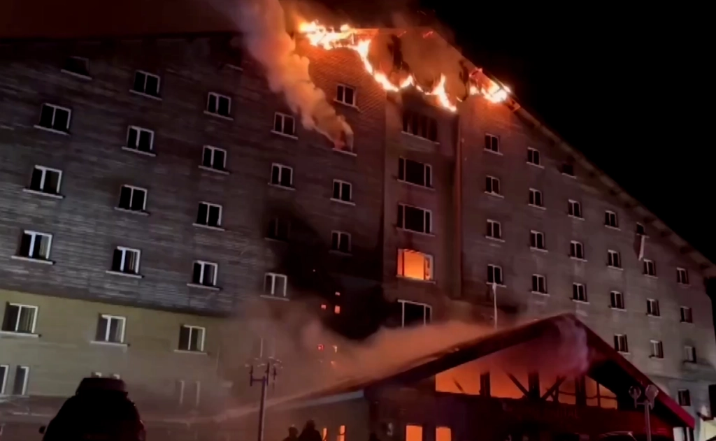 Nine Arrested After Deadly Fire at Turkish Ski Resort
