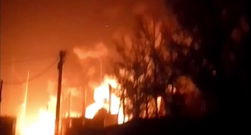 Drone Attacks Police Special Forces in Grozny