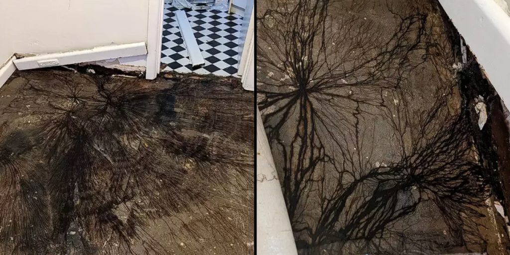 Homeowner’s ‘Stranger Things’-like discovery: Mysterious black growth under floorboards stirs alarm