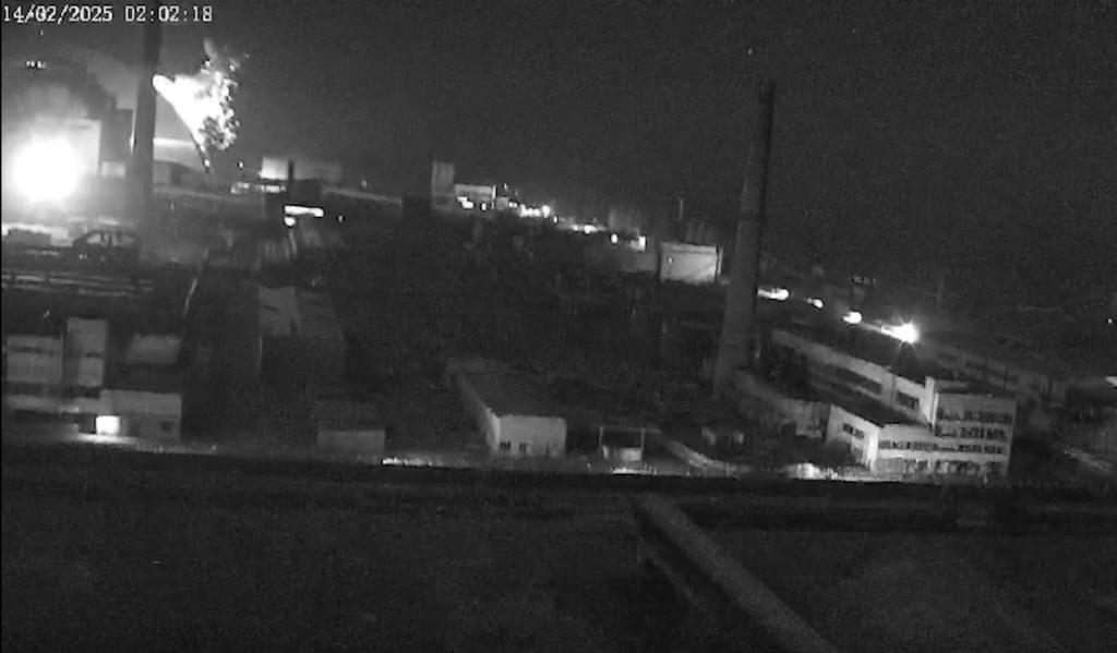 VIDEO: Russian Drone Strike Hits Chornobyl Nuclear Plant