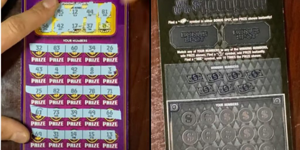 Drena uploaded pictures of her scratch card winnings: It turned out to be a very bad idea.