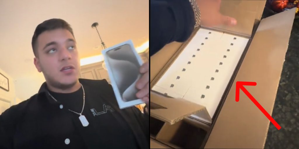 Apple’s shipping snafu: Customer receives 60 iPhones instead of four