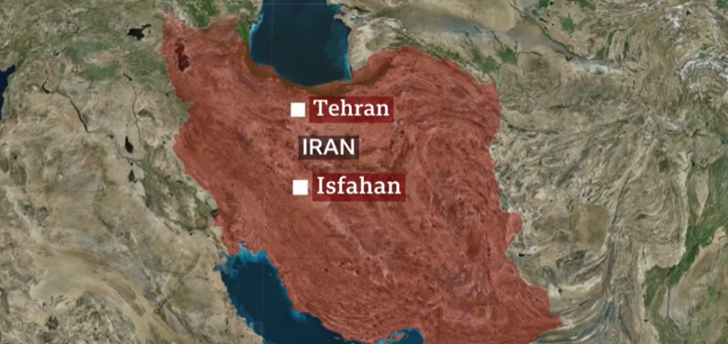 Israel Hits Iran with Drones; Target Iranian City of Isfahan