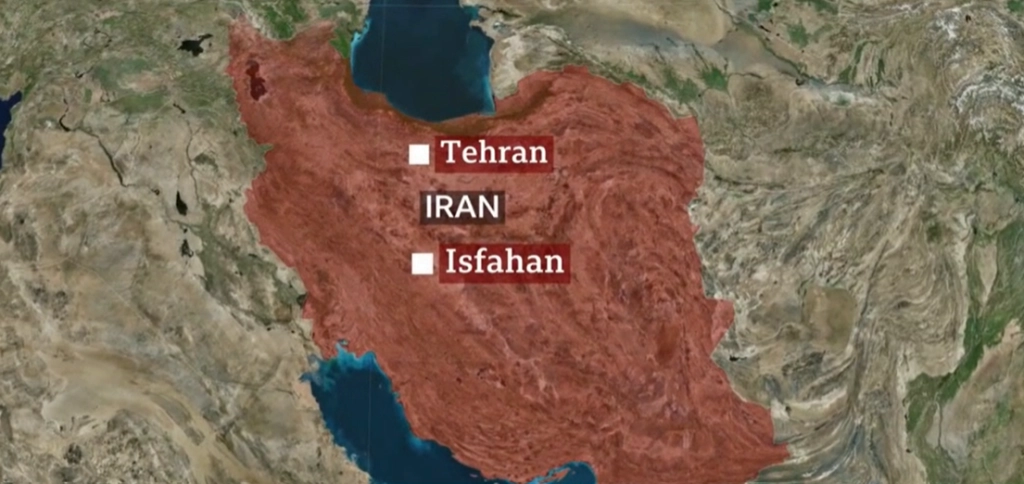 Israel Hits Iran with Drones; Target Iranian City of Isfahan