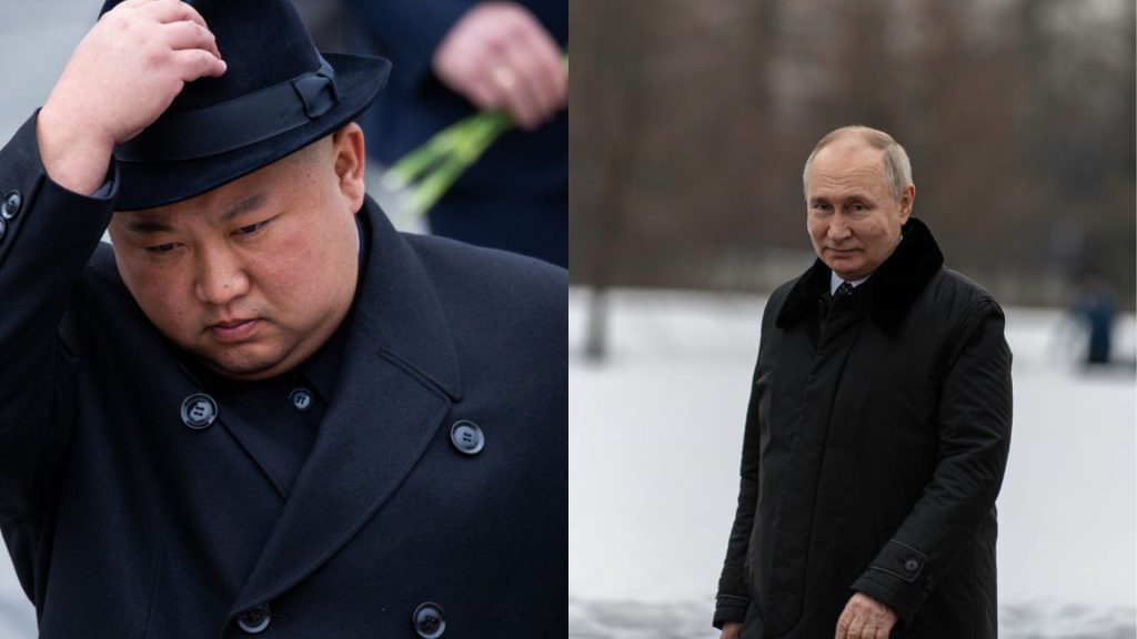 Watch the Funny Standoff Between Putin and Kim Jong-un: Who Should Enter the Car?