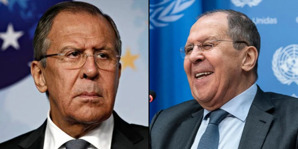 Putin’s right-hand man Sergey Lavrov outraged