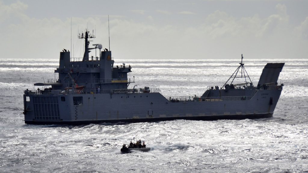 Russian Ship Loaded With Military Equipment Stranded Off Syrian Coast