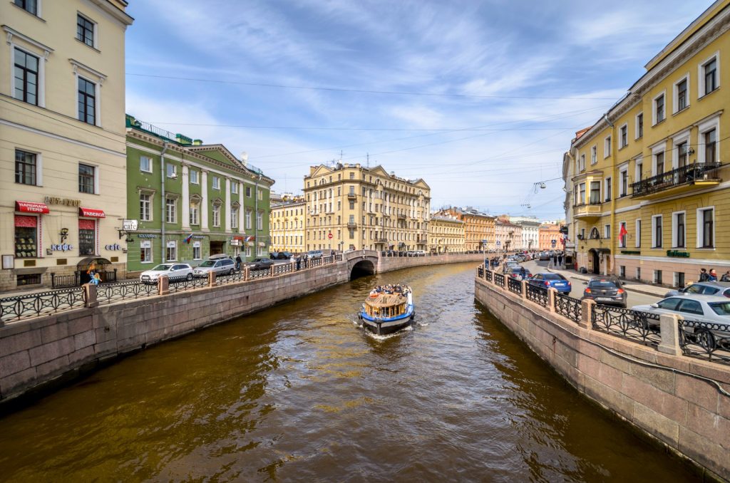 Bus Crash into River in St. Petersburg