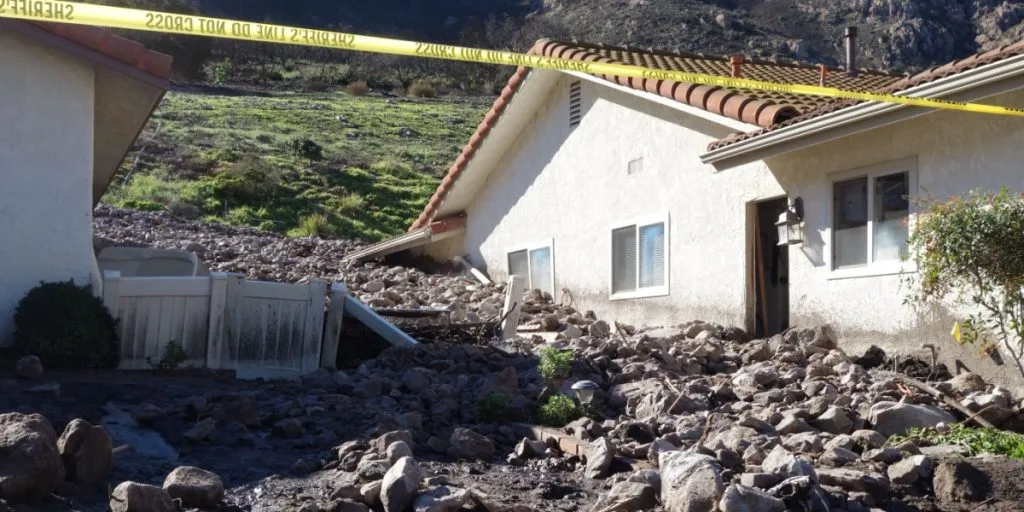 Threatening Mudslide in South Tyrol: Residential Buildings in Danger