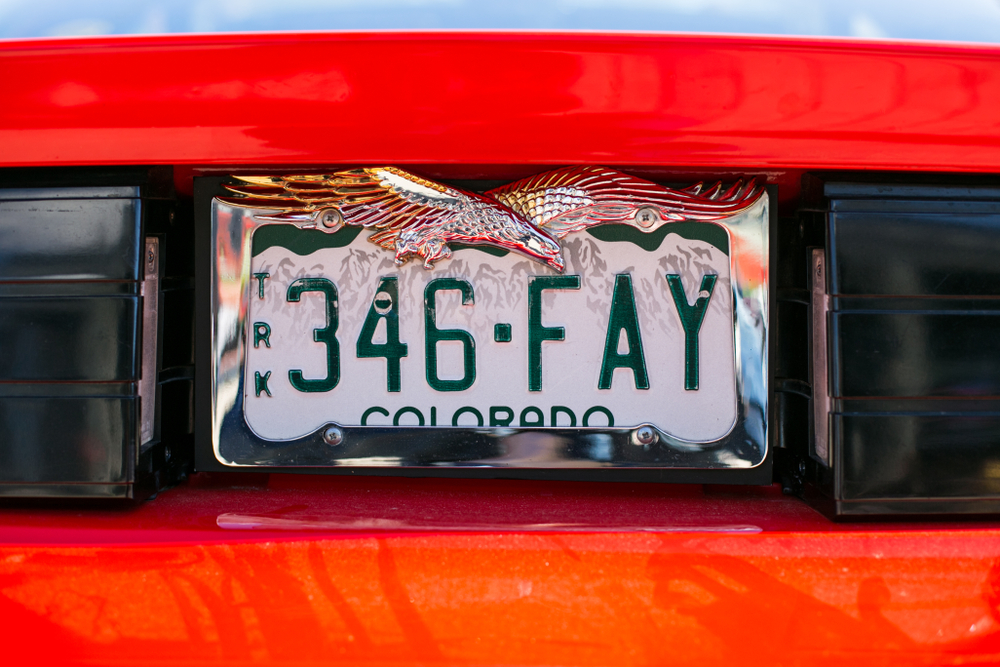 Driver’s license plate request denied: Wait until you see it in the rearview mirror