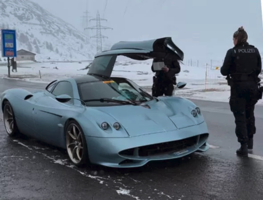 Pagani worth 7,4 million dollars seized by the authorities