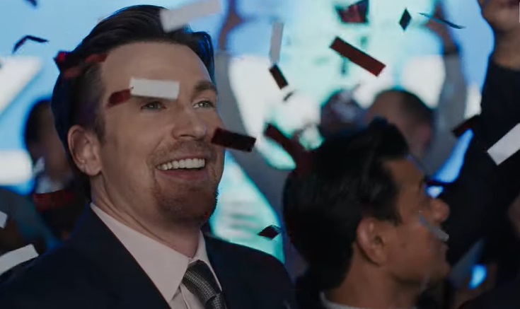 Chris Evans and Emily Blunt dive deep into the pharmaceutical underworld in “Pain Hustlers”