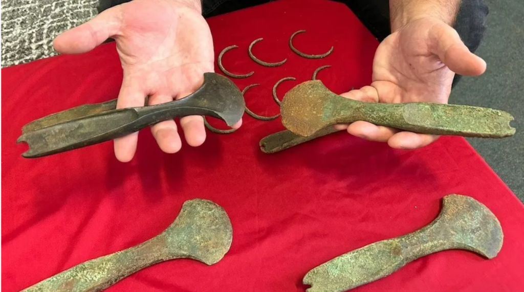 3,600-Year-Old Jewelry and Weapons Discovered in Czech Republic
