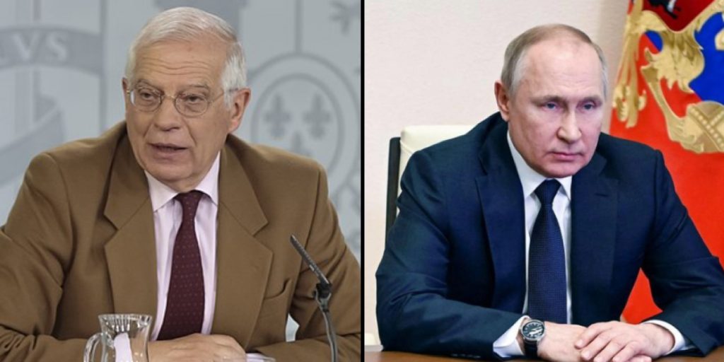 EU’s Chief Diplomat with Alarming News on Putin