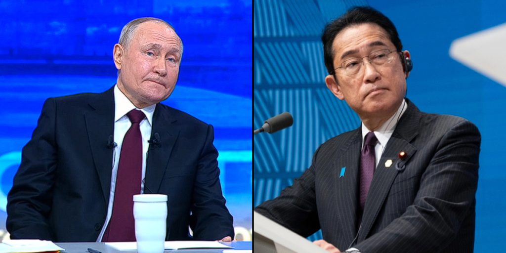 Putin Outraged Over Japanese Provocations