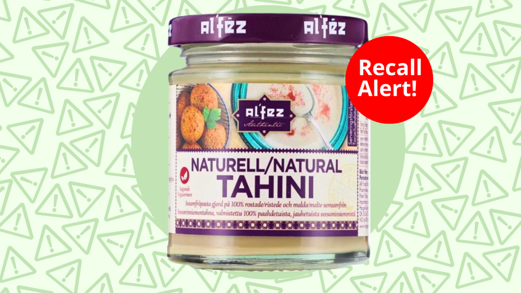 Tahini Recalled in Canada Due to Salmonella Risk