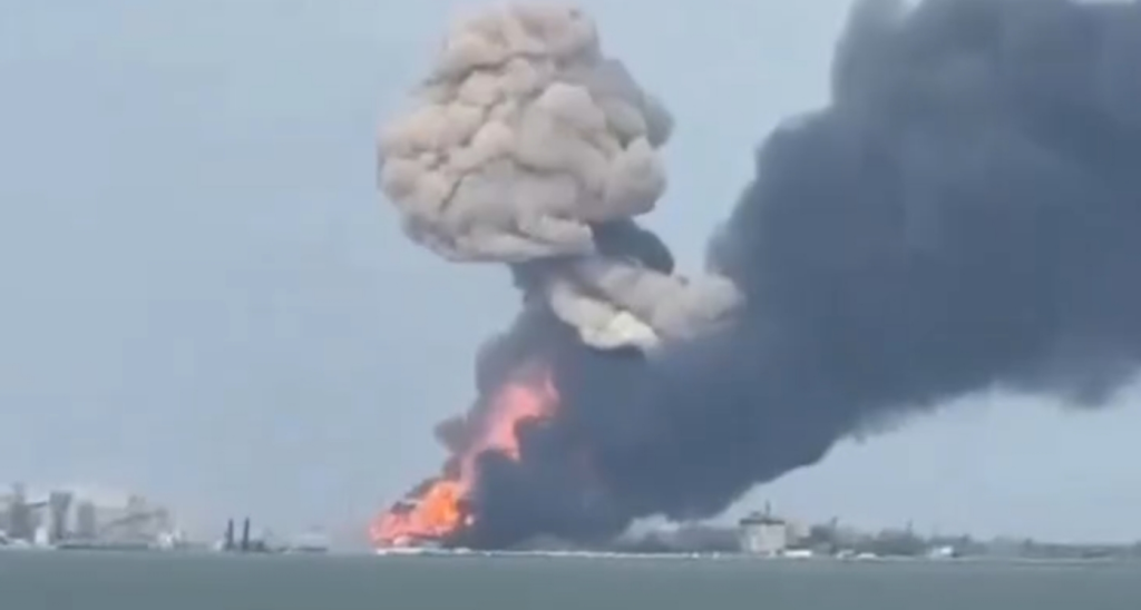 Massive Drone Attack Targets Russian Airbase and Oil Refinery for Second Time