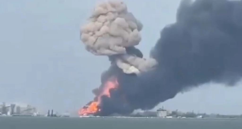 Ukrainian Drones Strike Russian Ammo Depot in Voronezh Oblast
