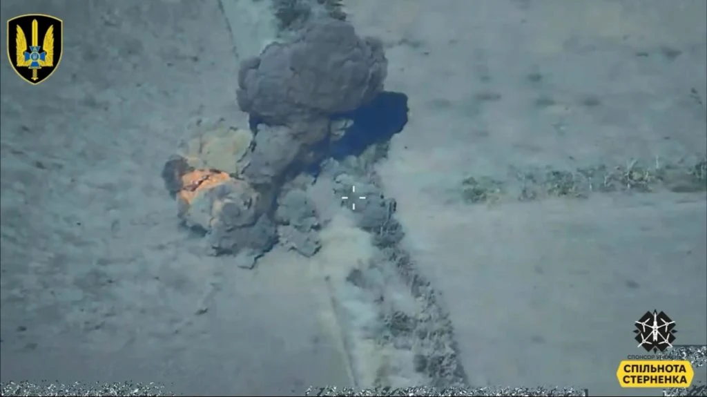 Ukrainian Drone Wipes Out Russian MLRS Rocket Launcher