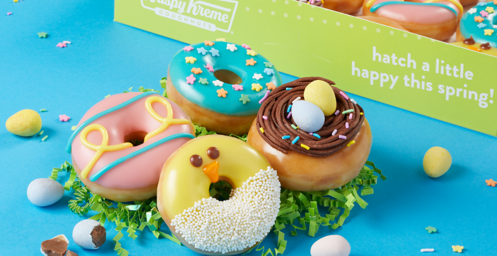 Krispy Kreme Unveils ‘Egg-citing’ Spring Minis Collection Just in Time for Easter
