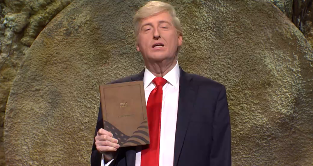 Video: ‘SNL’ Tackles Trump’s Bible-Selling Business