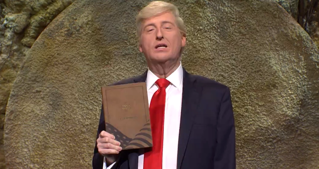 Video: ‘SNL’ Tackles Trump’s Bible-Selling Business