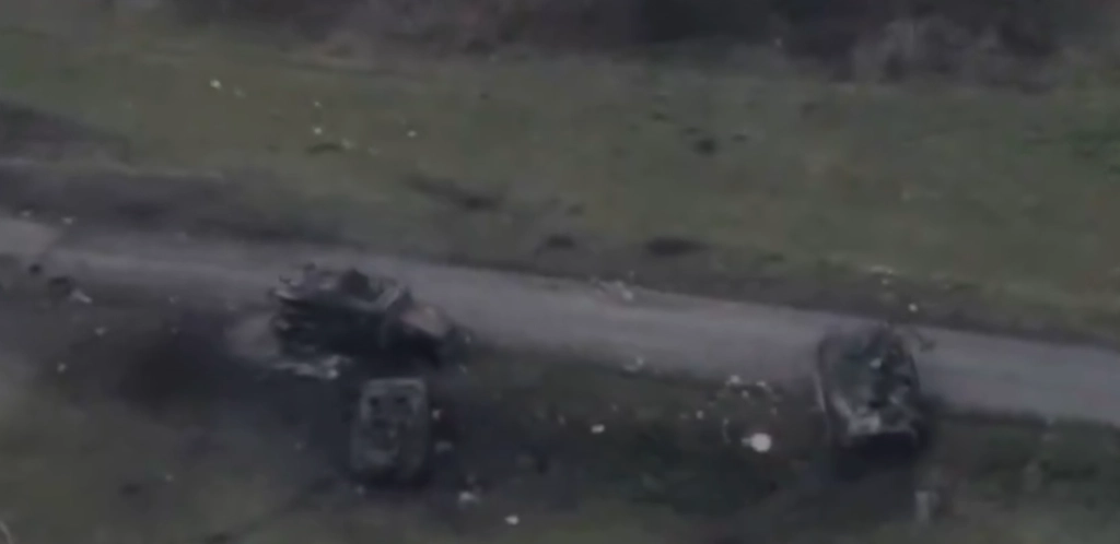 Russian Losses on Full Display Along Kursk’s ‘Road of Death’