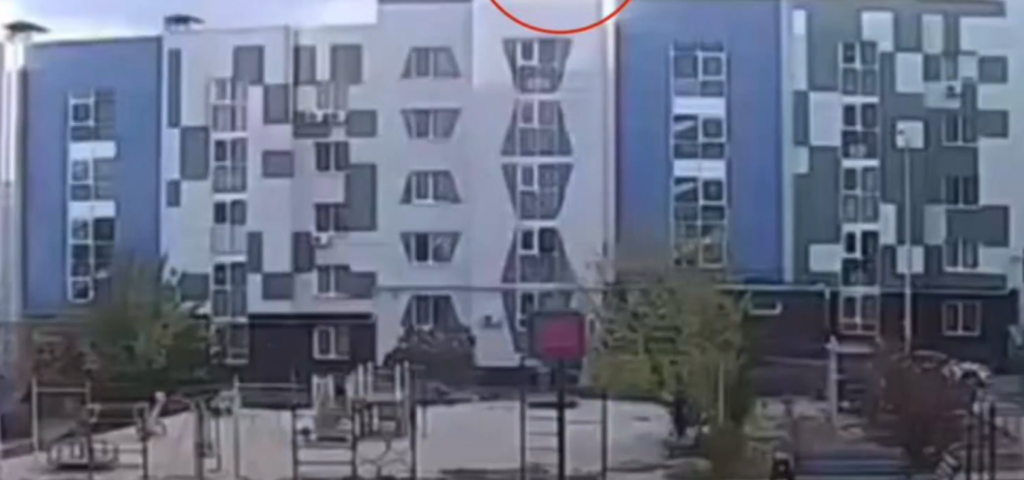 VIDEO: Russia Bombs Itself as Drone Crashes into Apartment Building in Belgorod