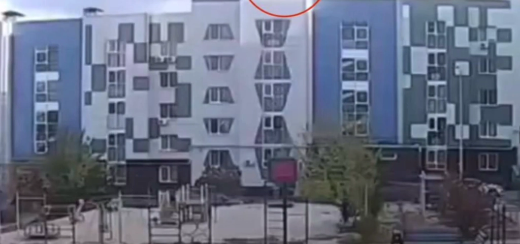 VIDEO: Russia Bombs Itself as Drone Crashes into Apartment Building in Belgorod